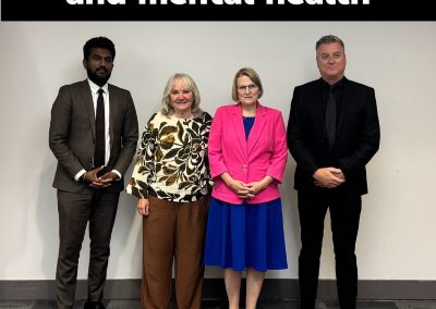 Appealing to Minister of Health & Deputy Prenier for Addiction help.